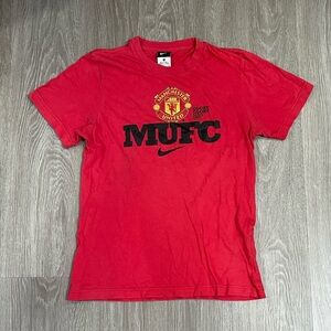 Nike Manchester United Football Club MUFC T-Shirt Sz. S